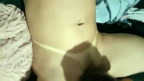 I lick her wet pussy in lingerie