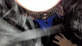 Unprotected public sex in car with blowjob!