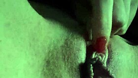 Intense Clit Squeeze On Freshly Fucked Pussy