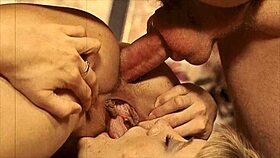 Wow, vintage taboo hairy pussy in interracial threesomes!