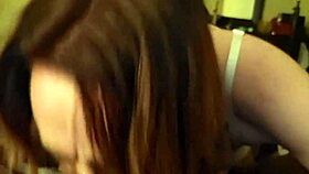 Dixie stops by for deepthroat action