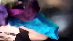 I watch cute nerd masturbate in panties during sexting