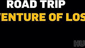 Loser on road trip watching latina with tattoos and piercings get clothes ripped in cuckold sex