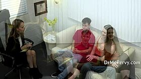 mckenzie lee and olivia madison fuck in taboo stepsibling threesome