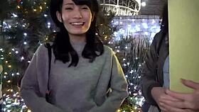 Slender asian babe climaxes in doggystyle cumshots! 😍