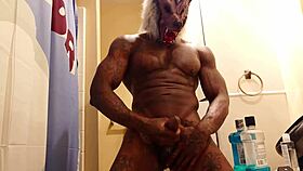 hallelujah worships big black hairy cock