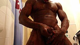 hallelujah worships big black hairy cock