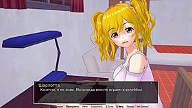 hey, this whore mother in law gets fucked naked bent over, her big nipples on monster cock