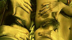 Watch these vintage lesbian lovers in retro action