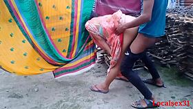 desi indian bhabi gets wild with outdoor sex in localsex31 video.