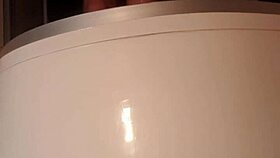 Single Person Enjoys Fetish Bathing in Shower.