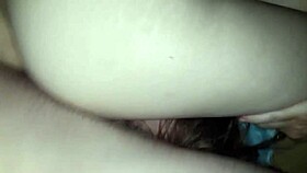 Ffm threesome with intense creampie and gagging action