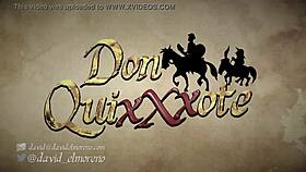 in this spanish tale, don quixote embarks on his adventures across the european land