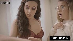 Carolina Sweets and Whitney Wright Share One Cock!