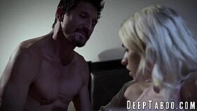 Bearded Hunk and Wife Fuck Stepdaughter Khloe Kapri in Wild 3some