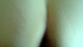 Phat booty bent over in doggystyle teasing