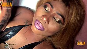 Nigerian lesbos prefer big dicks and moan loudly during sex