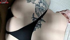 Garota Pequena Craves Sucking My Big Cock, Loves Cum! Redhead With Big Ass Screams For BBC.