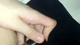 Gay teen plays with his ass