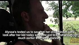 Petite European Alyssa Divine submits to hardcore bondage and doggystyle fucking with blowjob.