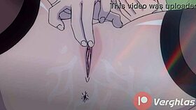 Oshi no ko hentai - ai hoshino caught playing with herself in squirting fetish.