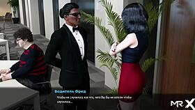 Showing Ass To Her Boss