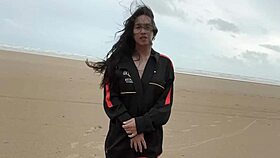 Unwind Masturbation By Sexy Shemale!