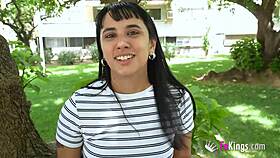 sweet teen 18+ moli myers turns into a lioness in doggystyle blowjob