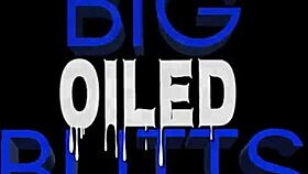 Mandy Muse says, 'Bend me over for that huge cock in my oiled bubble butt!'