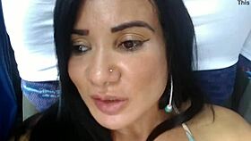 By Bianca naldy and Tess on bus with steamy assfucking