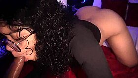 fucking my ebony big ass step-sister pussy in underwear