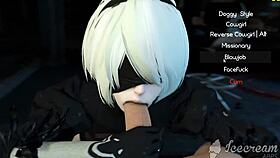 2bae exe in bent over doggystyle and cowgirl riding