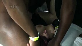 Amateur Milf Gets Gangbanged By Black Guys?