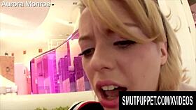 Smut Puppet - Horny Blondes Getting Eaten Out Compilation Part 1