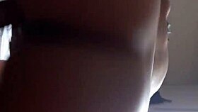 Teen 18+ sits on stepbrother's cock watching TV