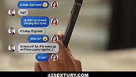 Double the fun gia tvoricceli takes dp on two hard cocks