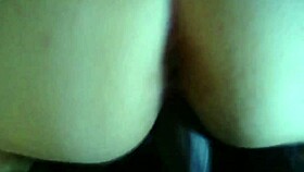 Phat booty bent over in doggystyle teasing