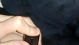 Gay teen plays with his ass