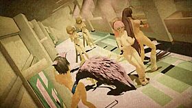 oh no, i am the marine goddess dancin naked with my rabit toy