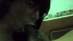 Travest� Chriss Sucks Chacal's Cock