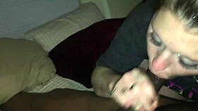 Hazelblaze Boldly Takes Cum In Mouth Off Black Cock