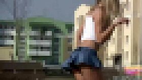 Here let me hike my skirt up a little for you