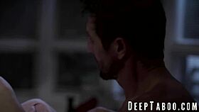 Bearded Hunk and Wife Fuck Stepdaughter Khloe Kapri in Wild 3some