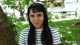 sweet teen 18+ moli myers turns into a lioness in doggystyle blowjob