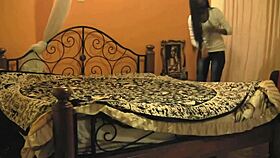 Watch This Ebony Beauty In Doggystyle Interracial Pounding!