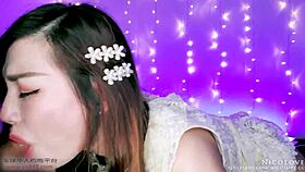 Chinese streamer Nicolove forgets to turn off camera, revealing big tits and ass