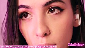 Gia Baker teases with naked webcam show