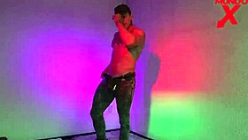 he hires a stripper for cum on face after breakup