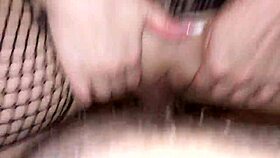 just fucked my wife in lingerie and shot cum all over her pussy 😏