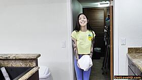 horny stepdaughter - im wetting my sheets because im masturbating until im piss and my stepdad caught me so im going to have to explain to him what im doing to get the sheets wet